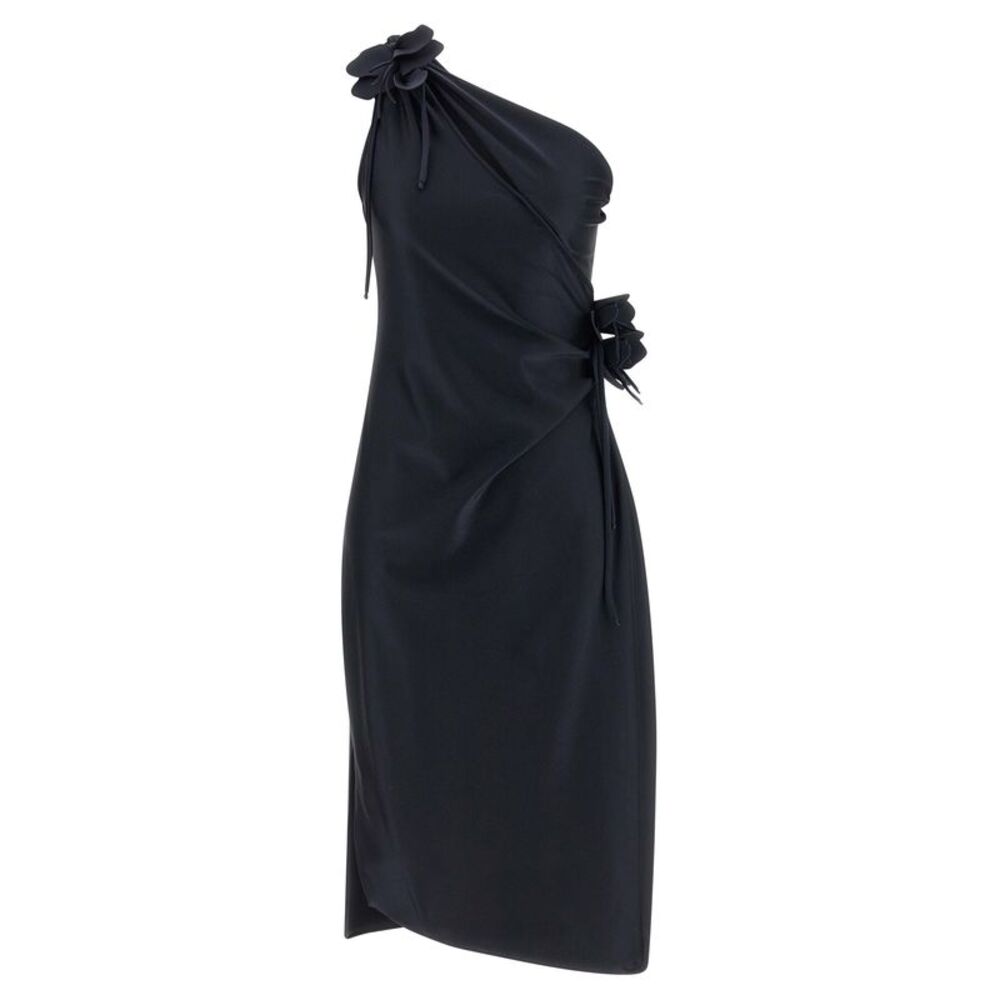 Coperni Black Polyamide Midi Women's Dress